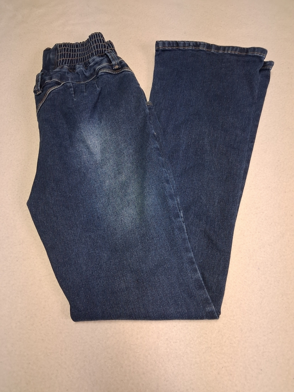 4/20$ Dark Wash Elastic Waist Jeans
